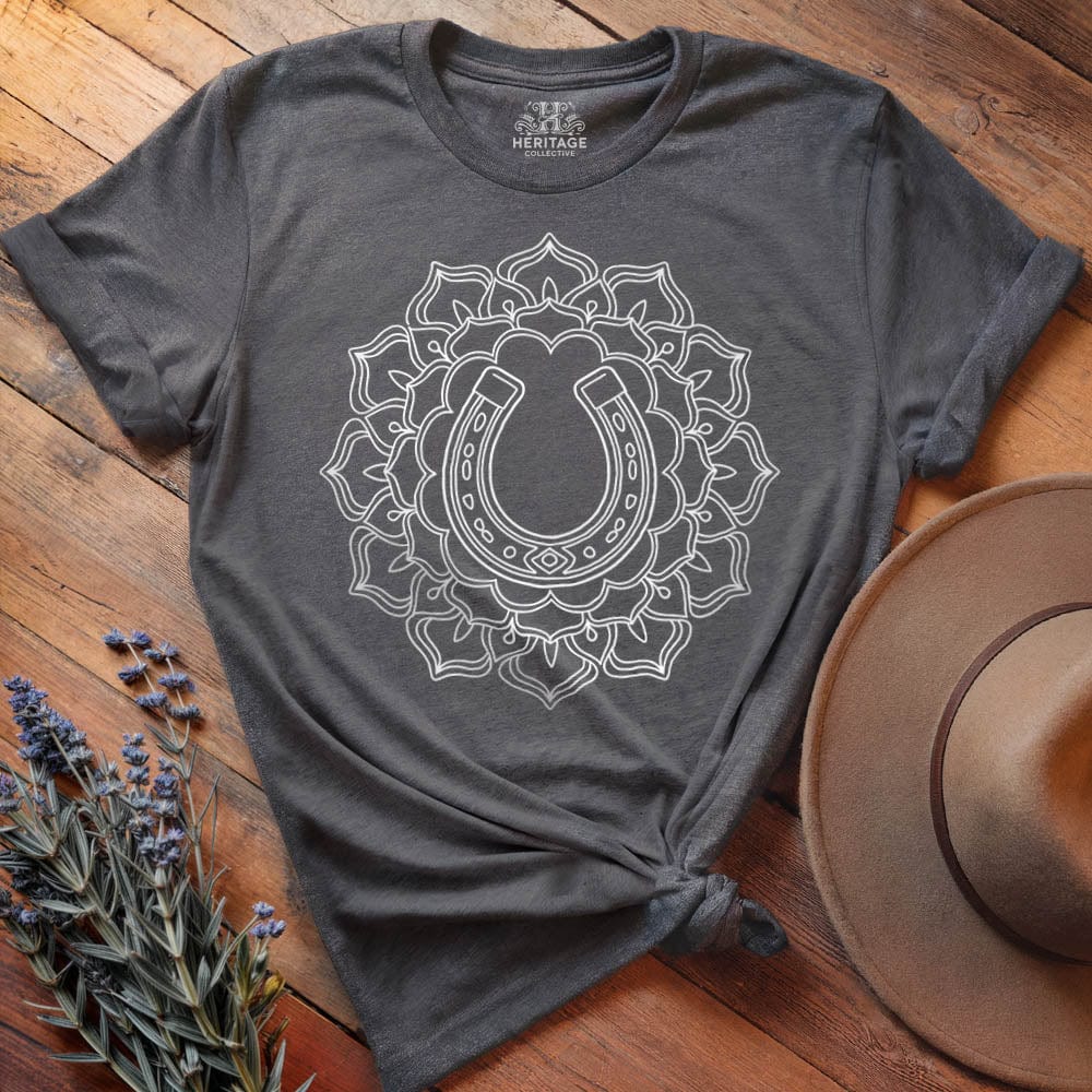 Mandala Horseshoe T-shirt