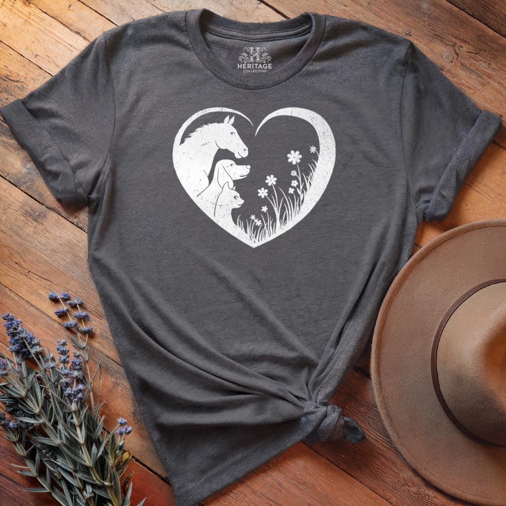 Horse, Dog & Cat love