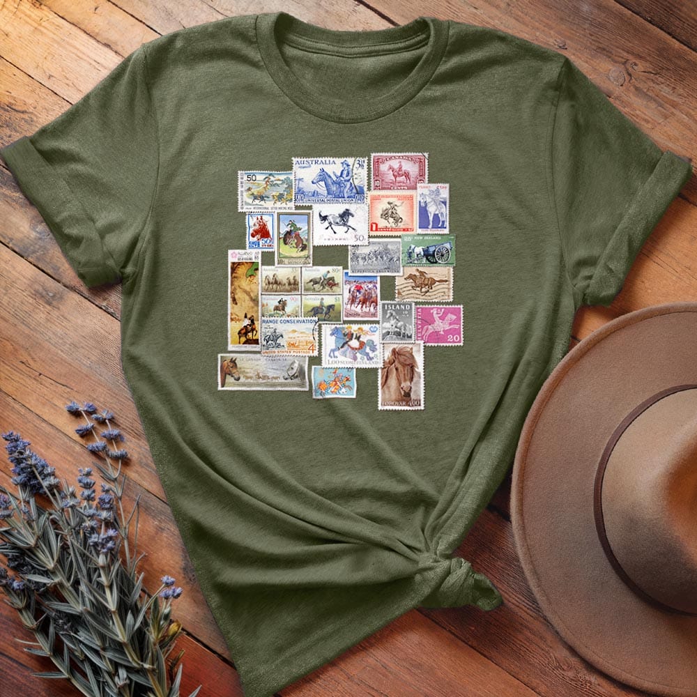 Horses Stamps of the World