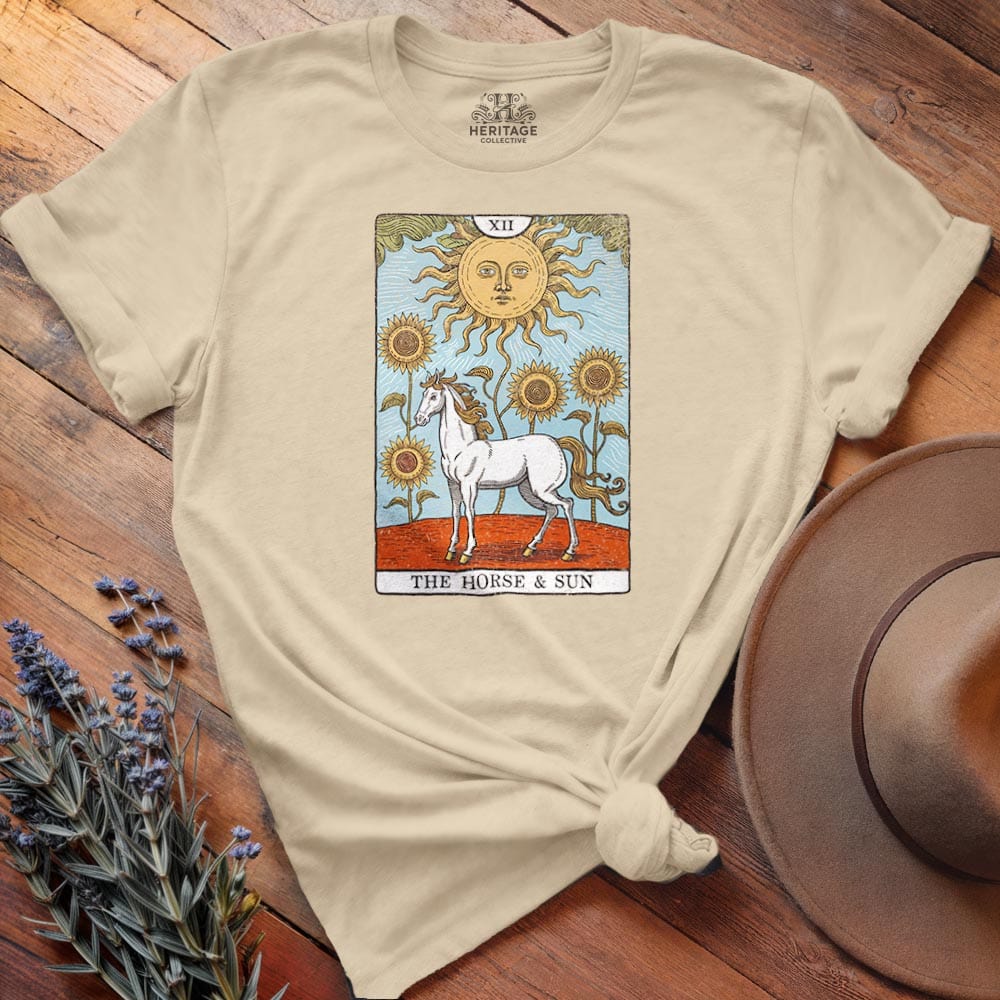 Horse Tarot Card