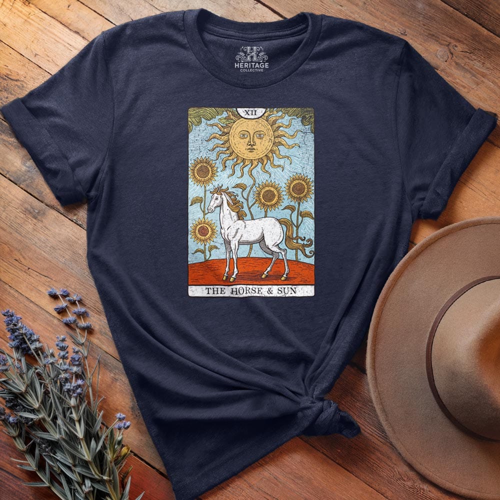 Horse Tarot Card