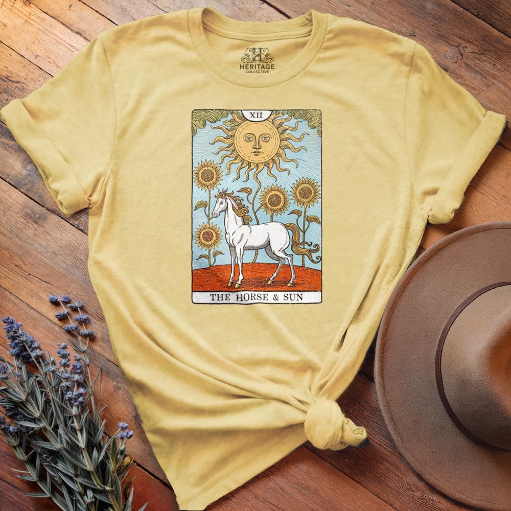Horse Tarot Card