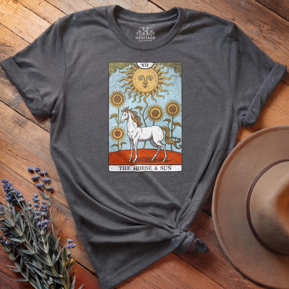 Horse Tarot Card
