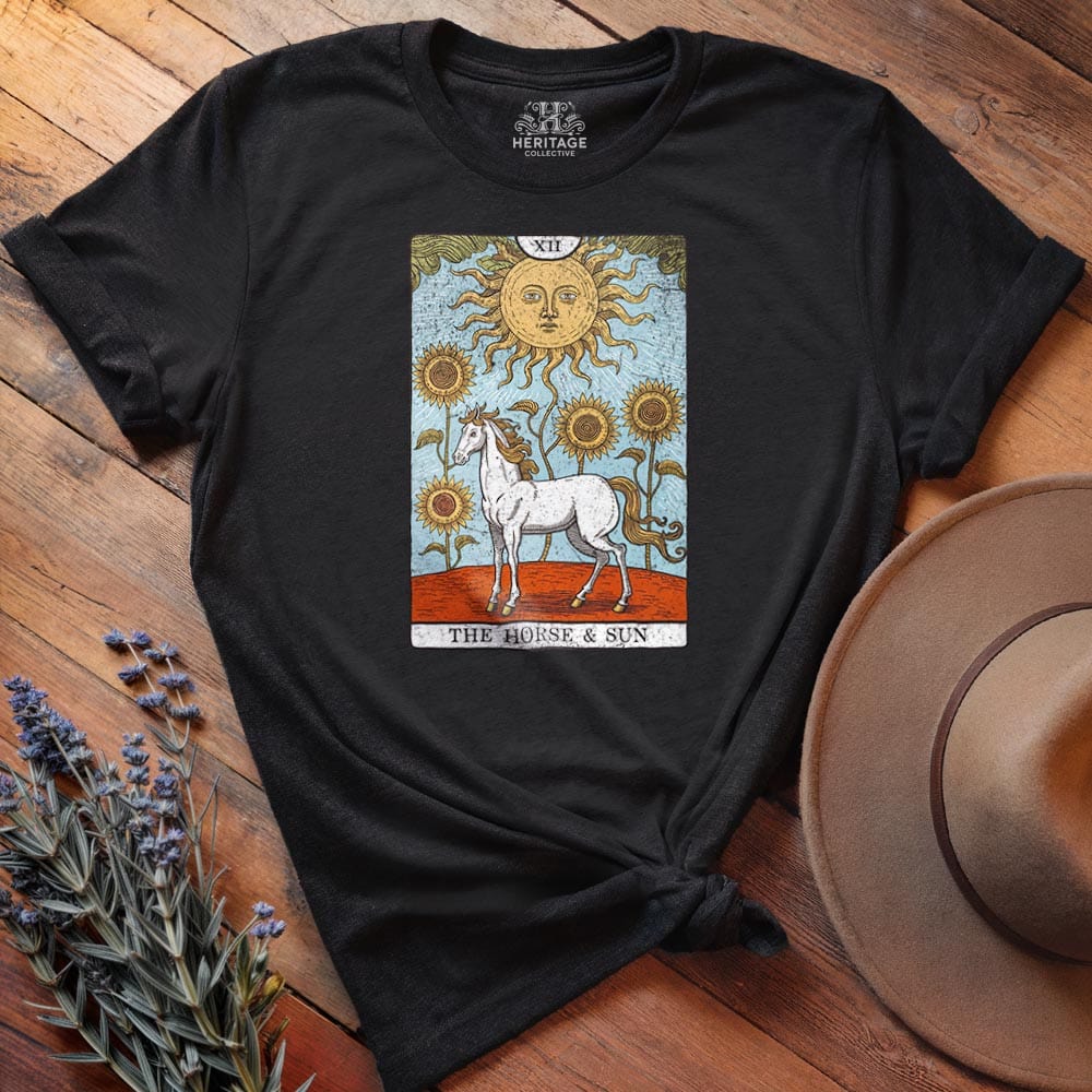 Horse Tarot Card