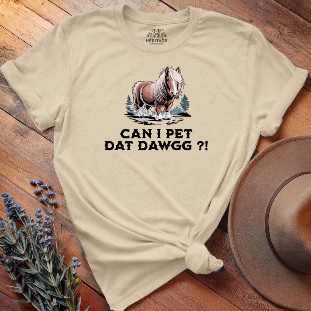 Can I pet dat dawgg, meme T-shirt