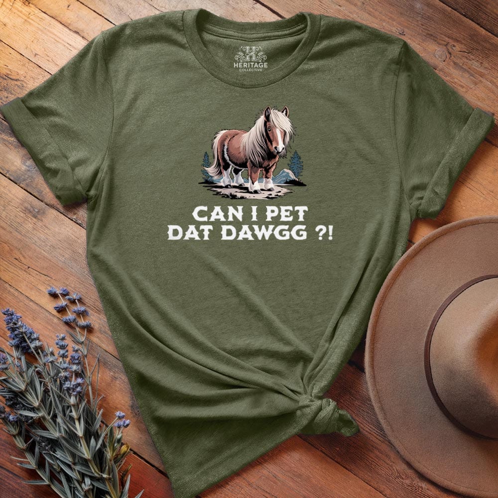 Can I pet dat dawgg, meme T-shirt