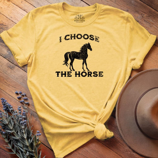 I choose the Horse, meme T-shirt