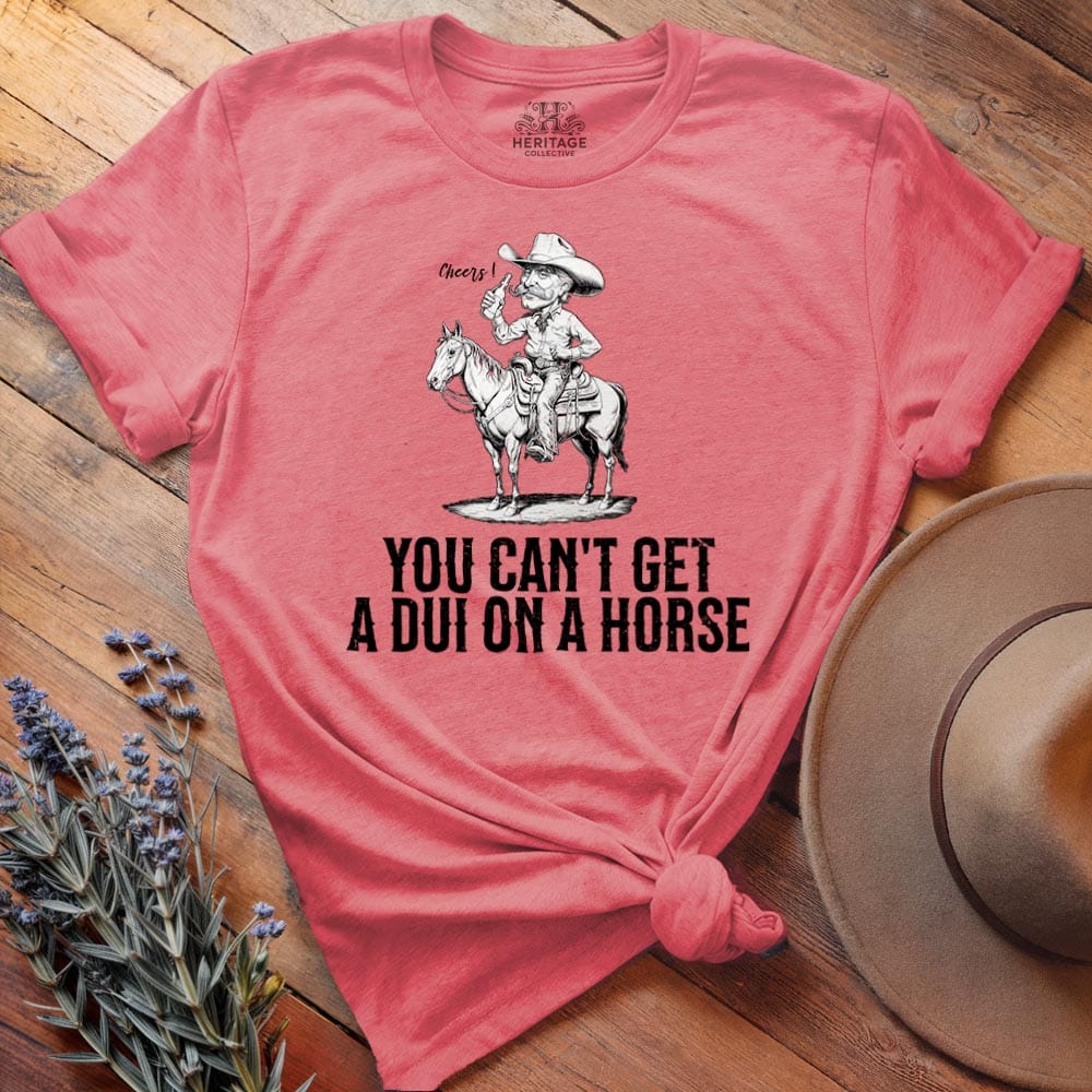 No DUI on a Horse