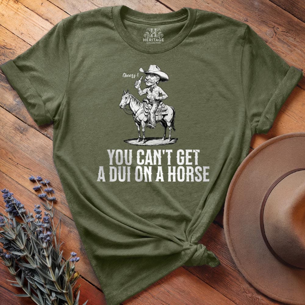 No DUI on a Horse