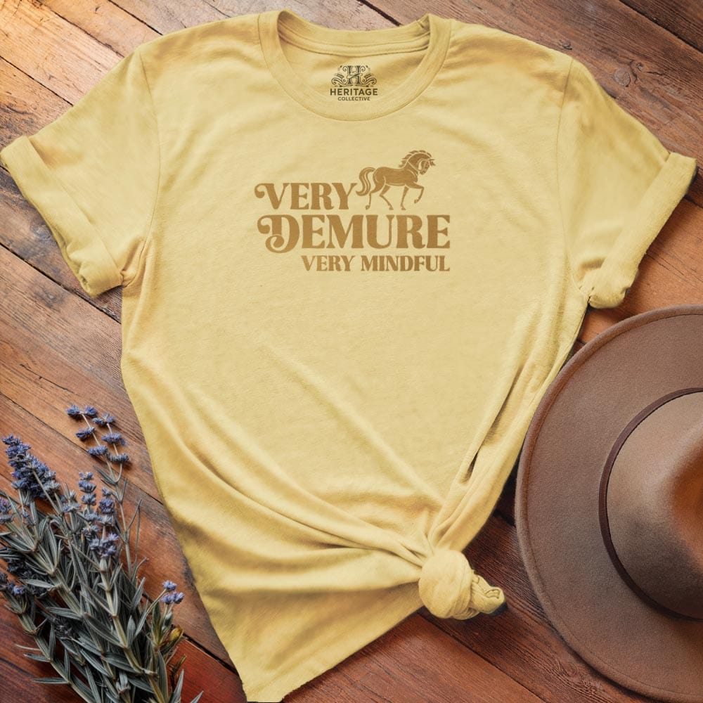 Very Demure, Horse meme T-shirt