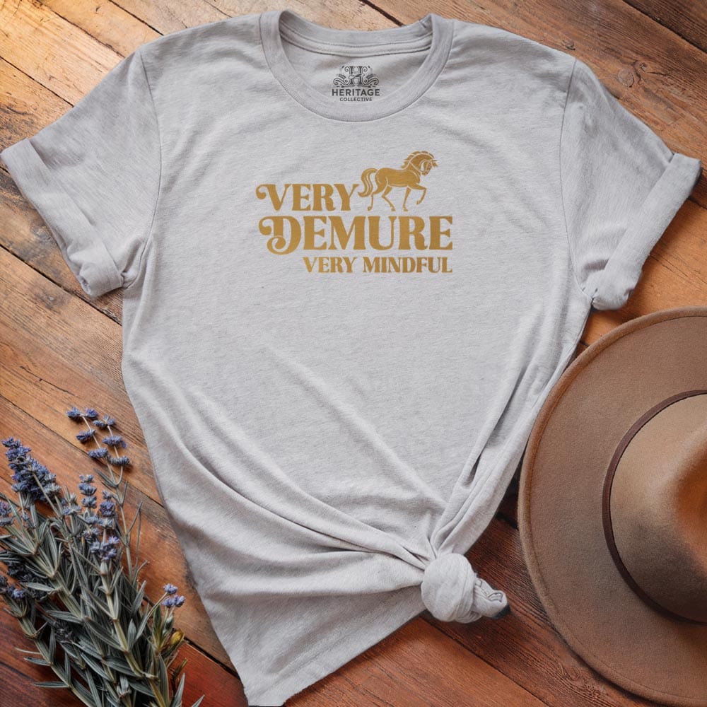 Very Demure, Horse meme T-shirt