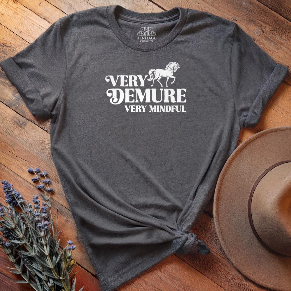 Very Demure, Horse meme T-shirt