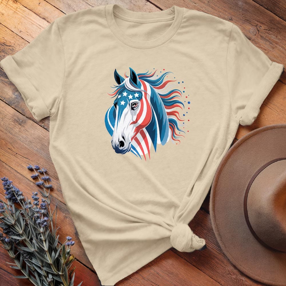 Patriotic Horse