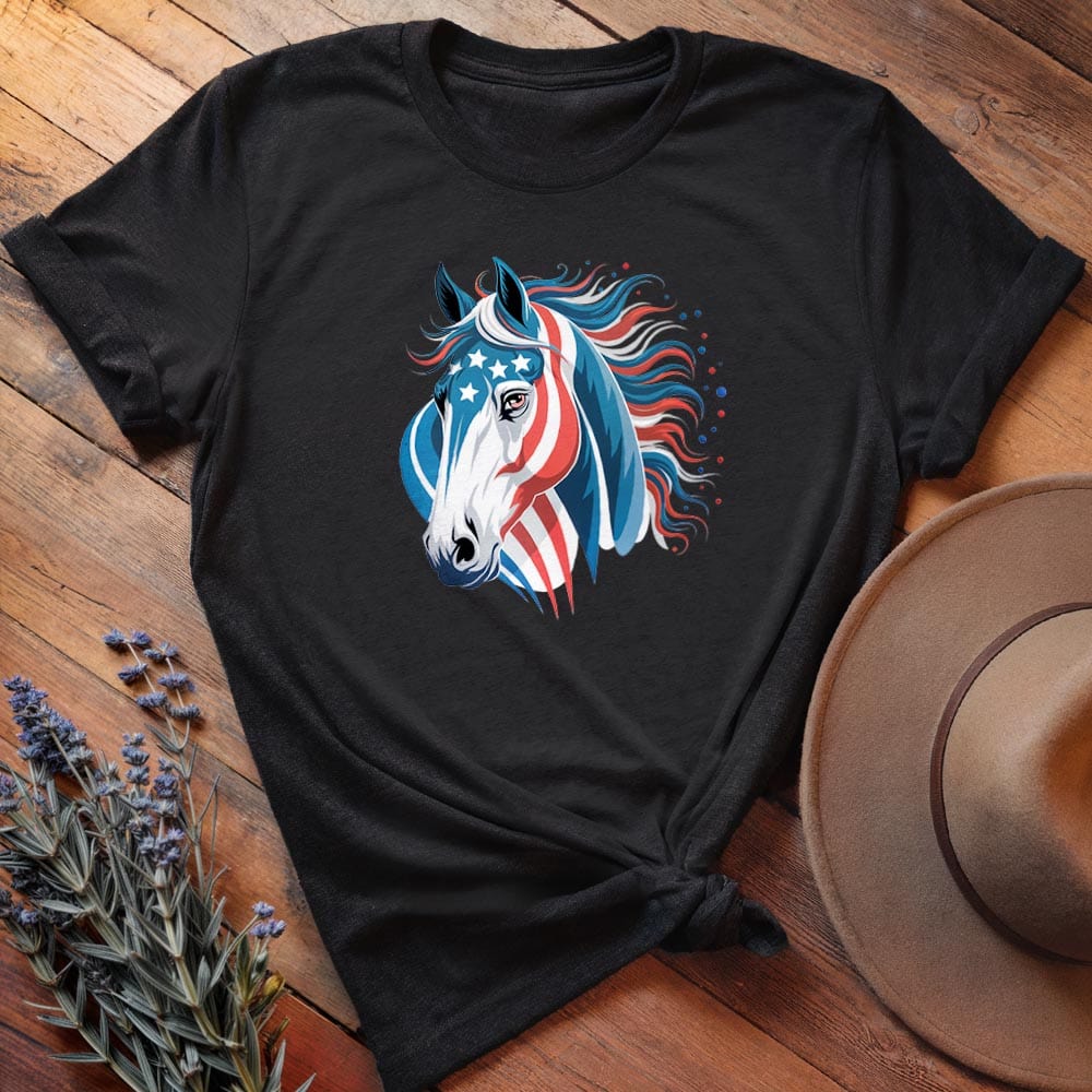 Patriotic Horse