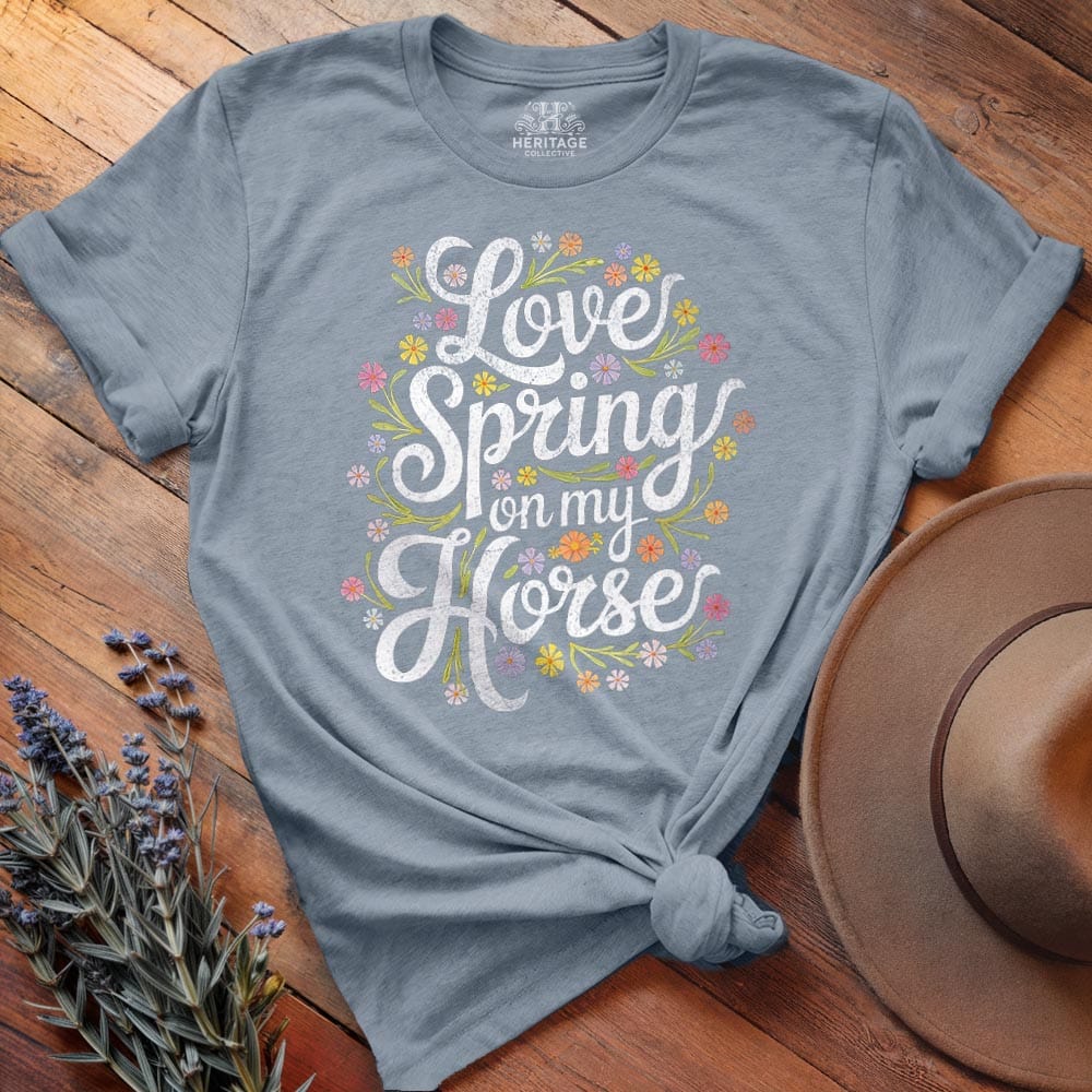 Love Spring on my Horse