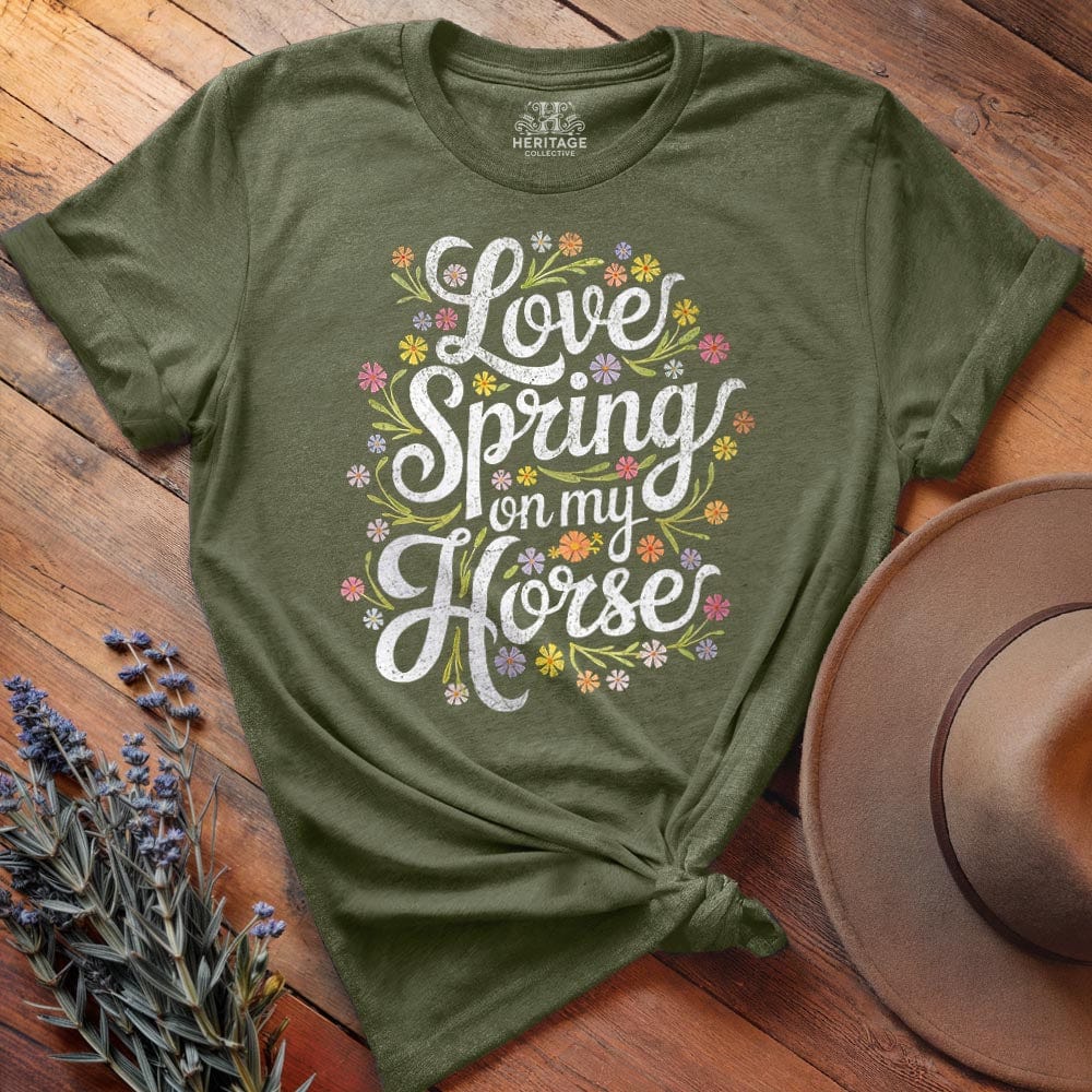Love Spring on my Horse