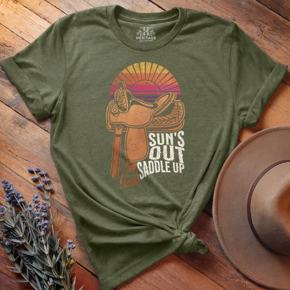 Sun's out. Saddle up.