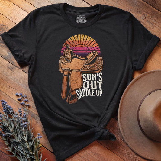 Sun's out. Saddle up.