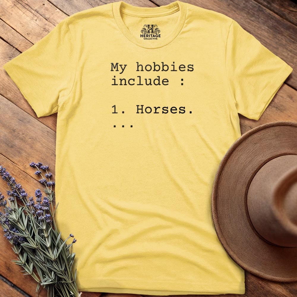 My hobbies include...