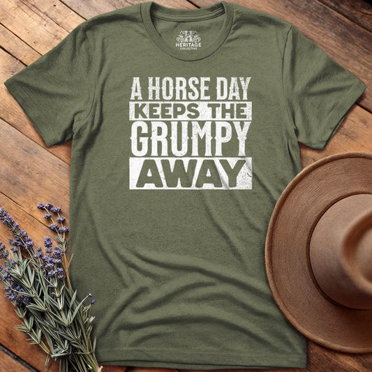 Horse Day Grumpy Away