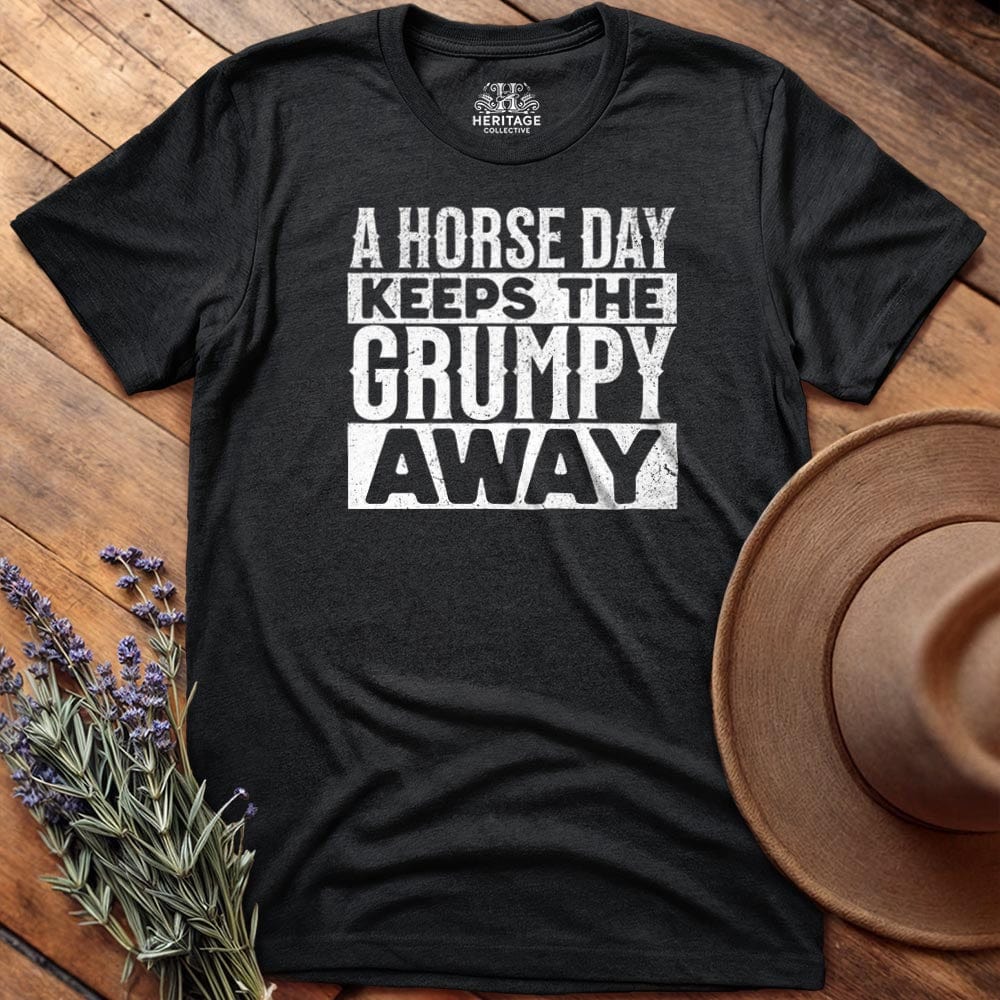 Horse Day Grumpy Away