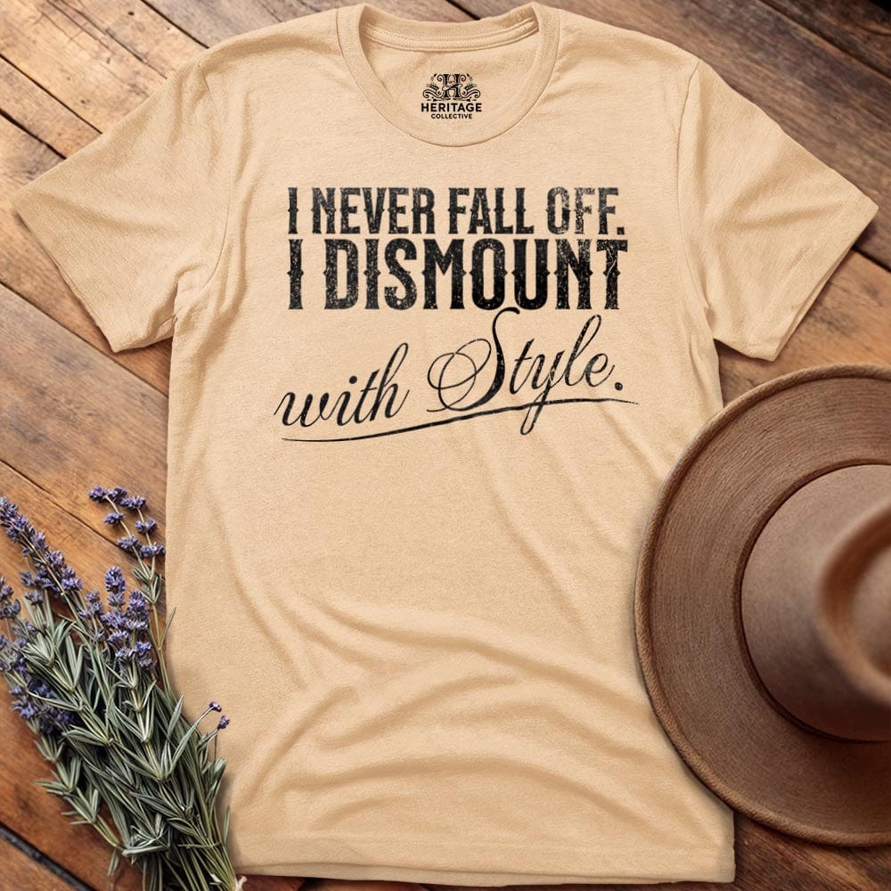 I dismount with Style