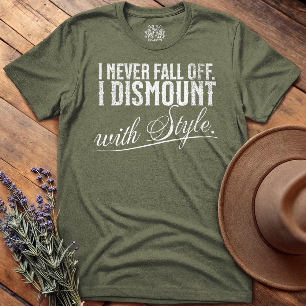 I dismount with Style