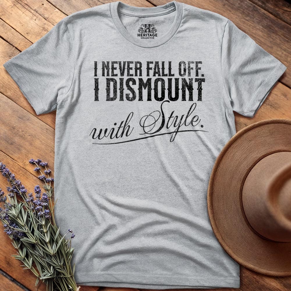 I dismount with Style