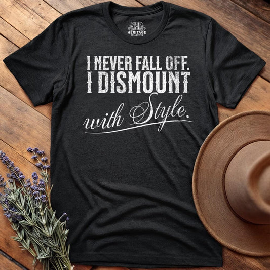 I dismount with Style