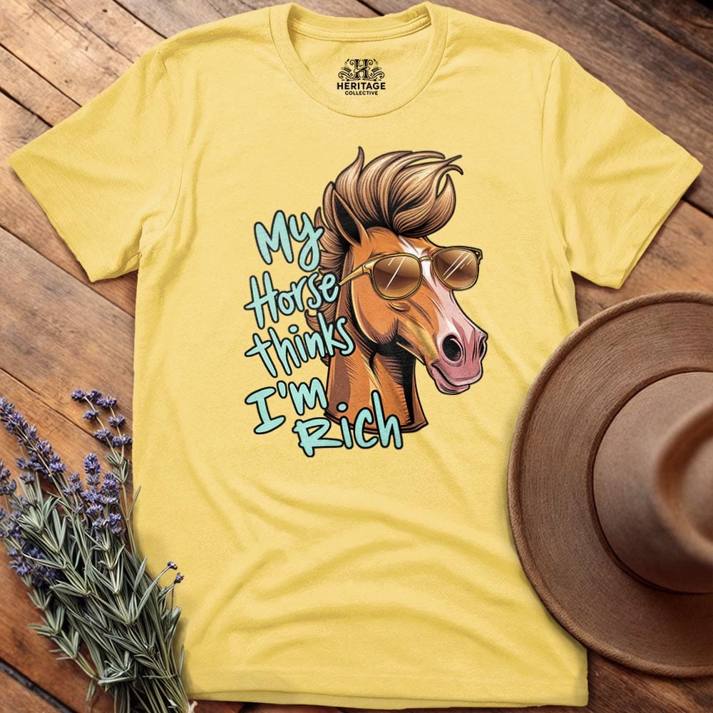 My Horse thinks I'm rich