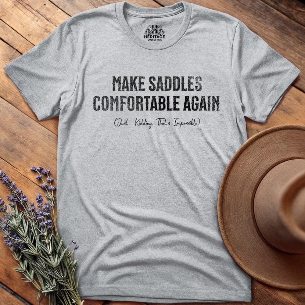 Make Saddles Comfortable Again