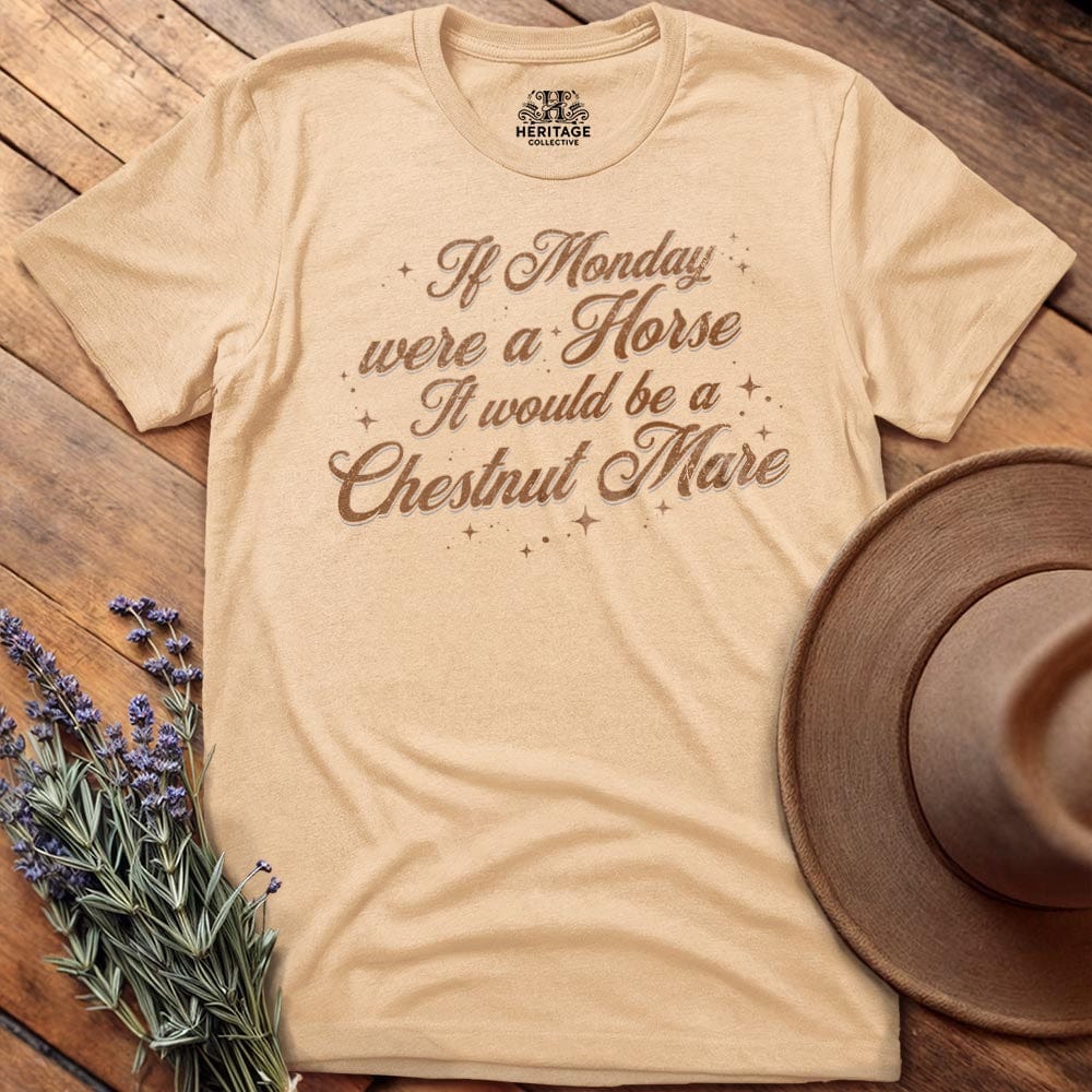 Monday is a Chestnut Mare