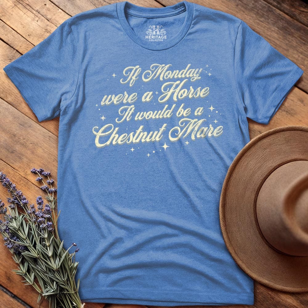 Monday is a Chestnut Mare