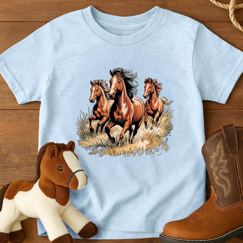 Wild Horses Art - Youth Art