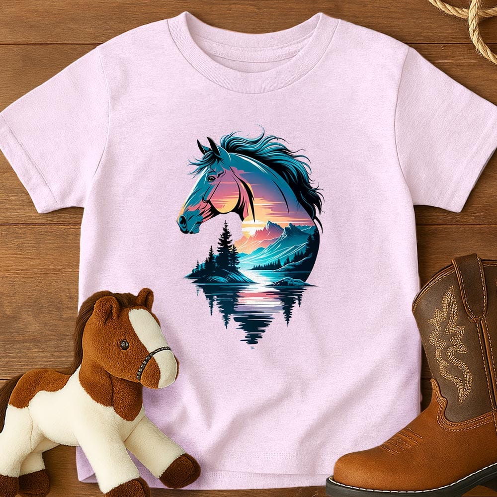 Horse Landscape - Youth Shirt