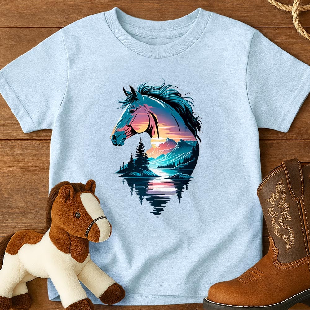 Horse Landscape - Youth Shirt