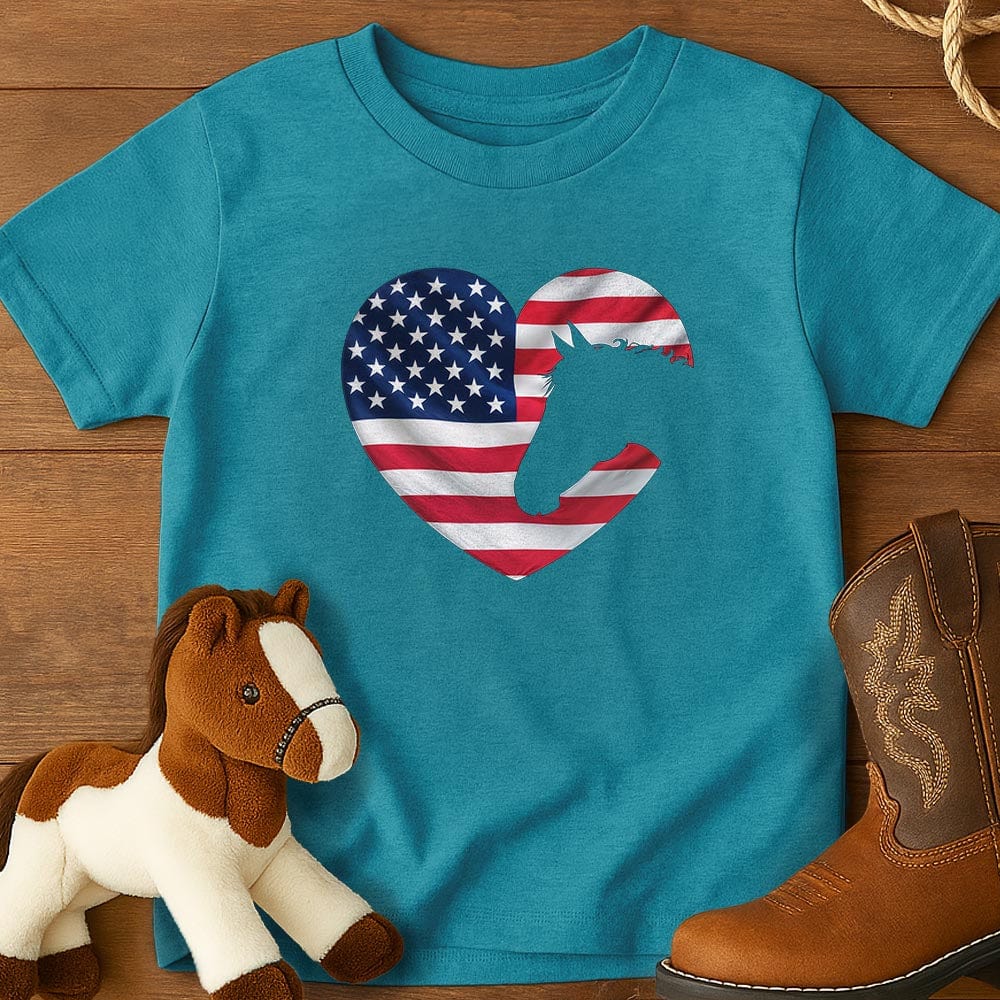 Horse Heart Flag - Youth Shirt