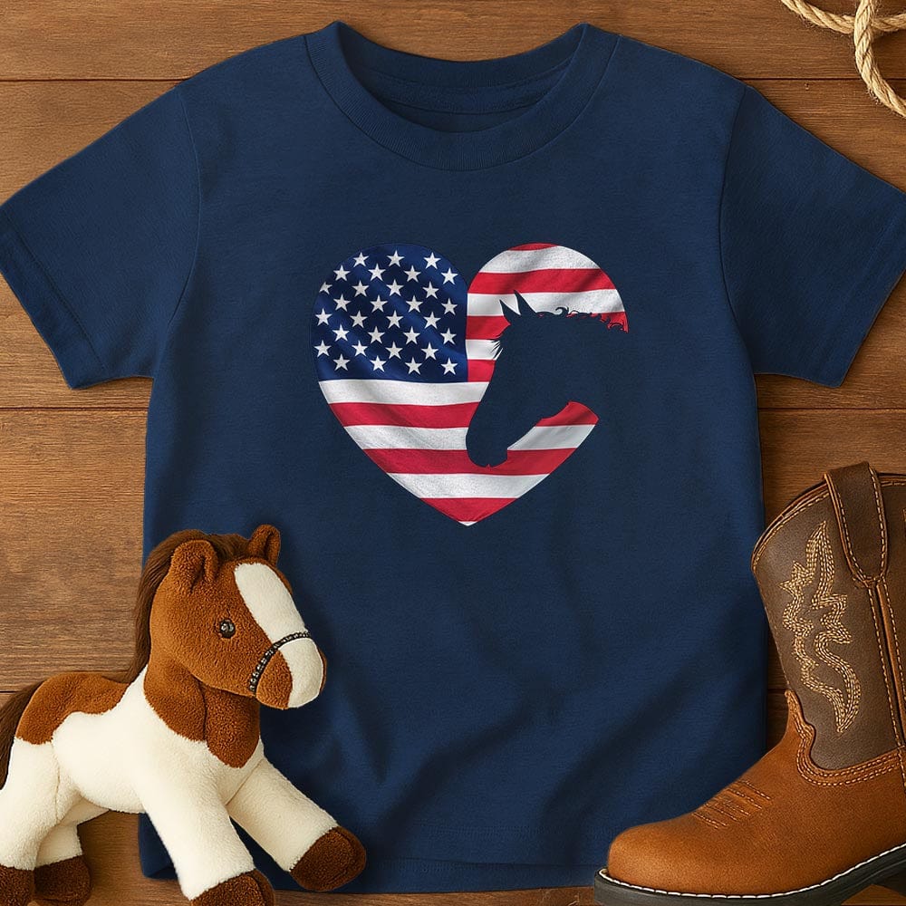 Horse Heart Flag - Youth Shirt