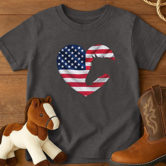 Horse Heart Flag - Youth Shirt