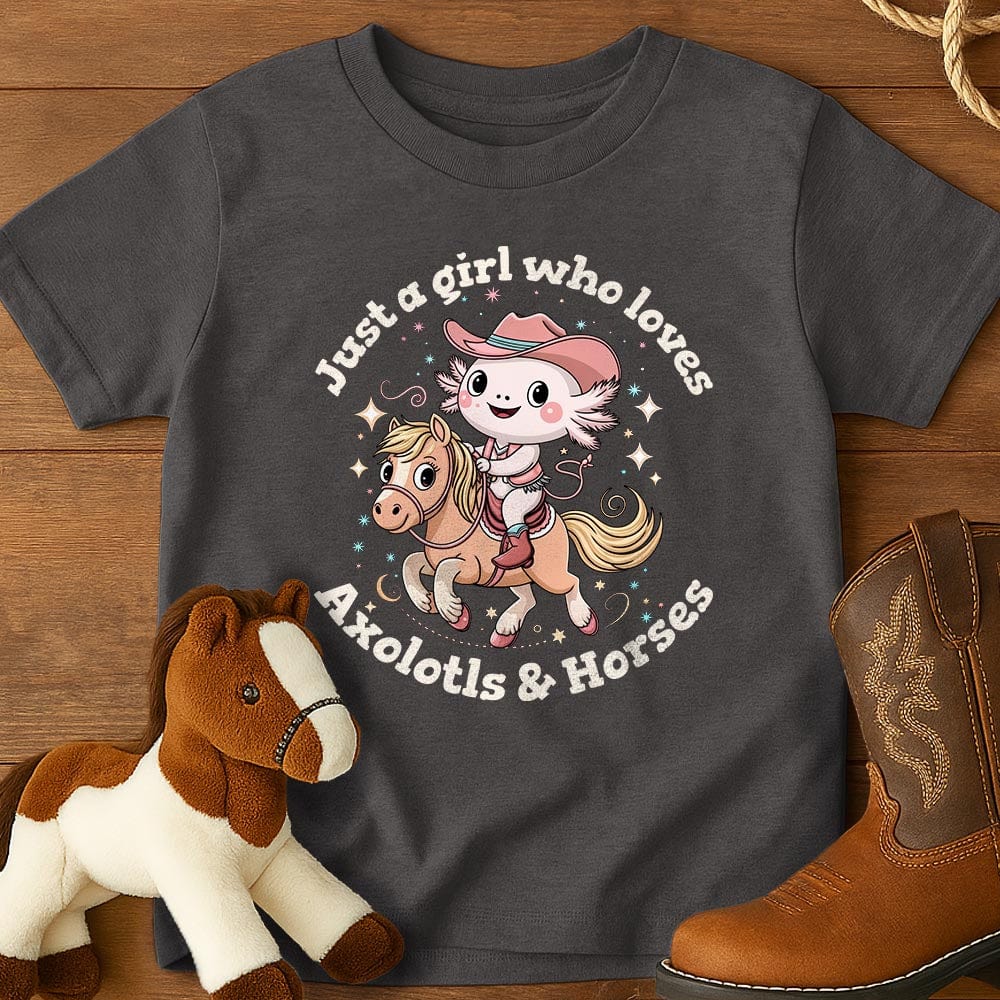 Axolotls & Horses - Youth Shirt