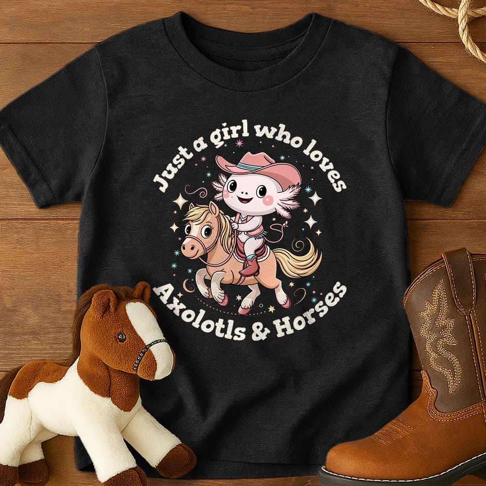 Axolotls & Horses - Youth Shirt
