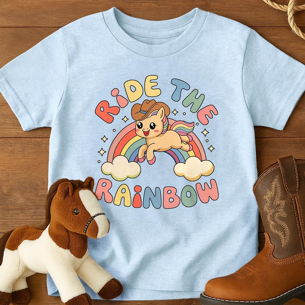 Ride Rainbow - Youth Shirt