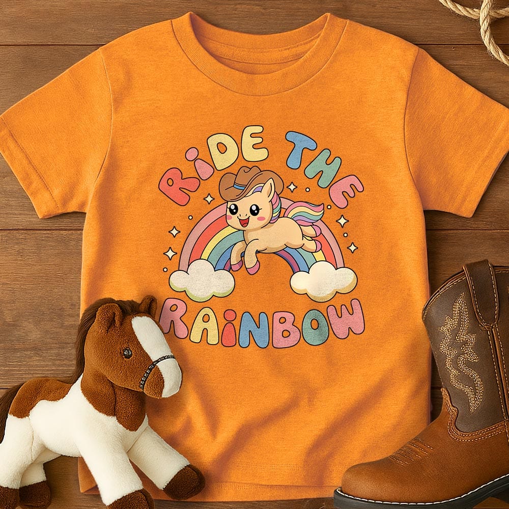 Ride Rainbow - Youth Shirt