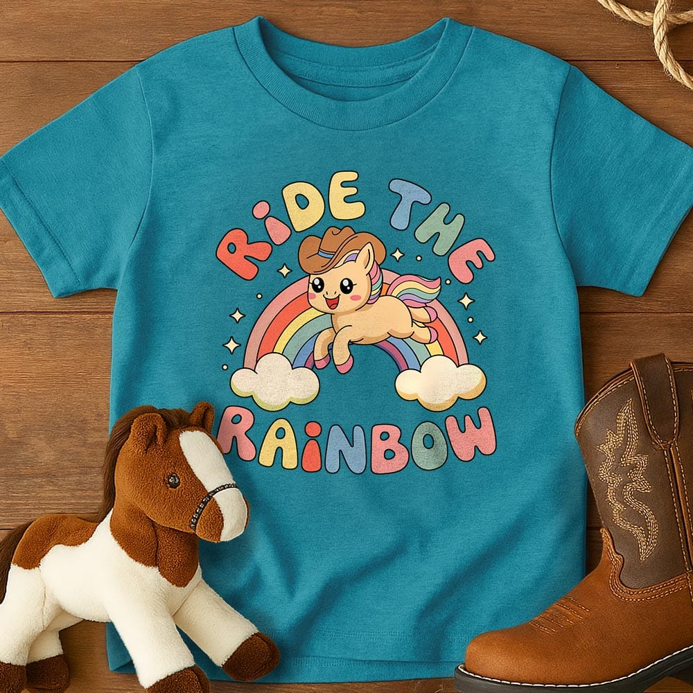Ride Rainbow - Youth Shirt