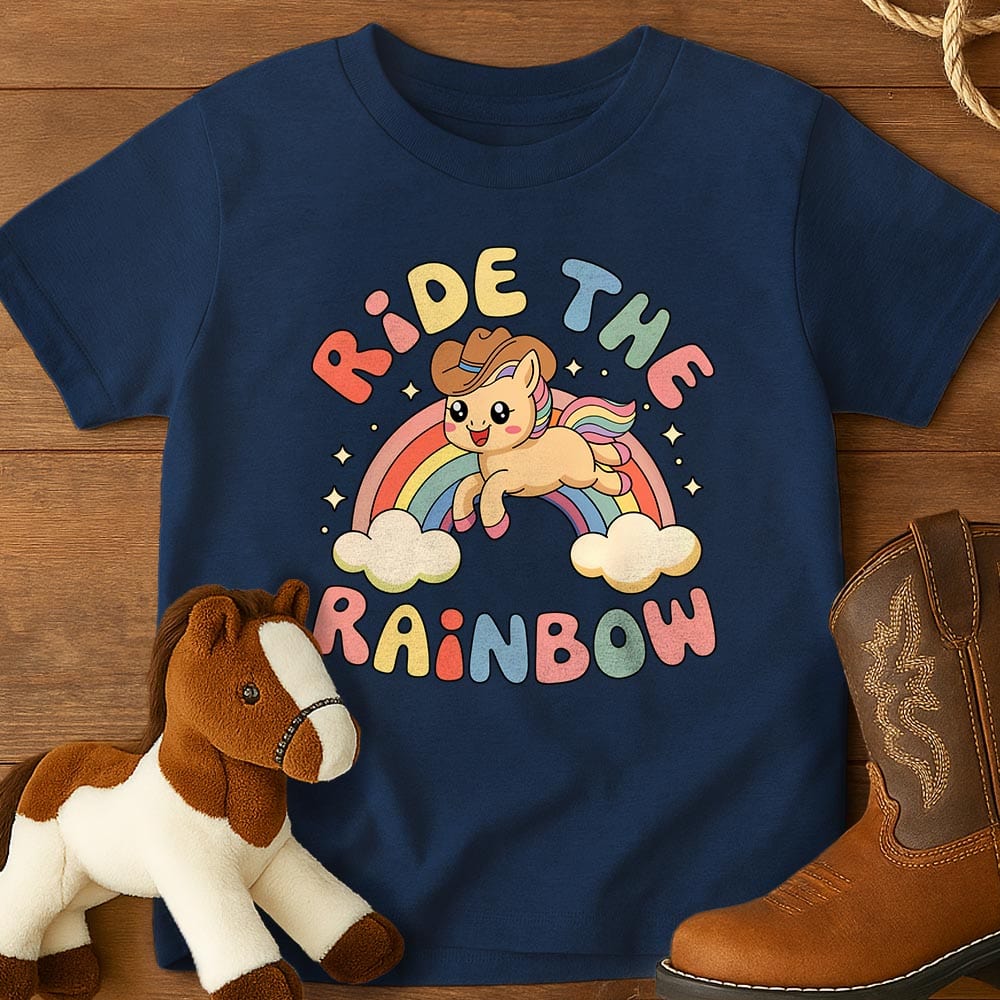 Ride Rainbow - Youth Shirt