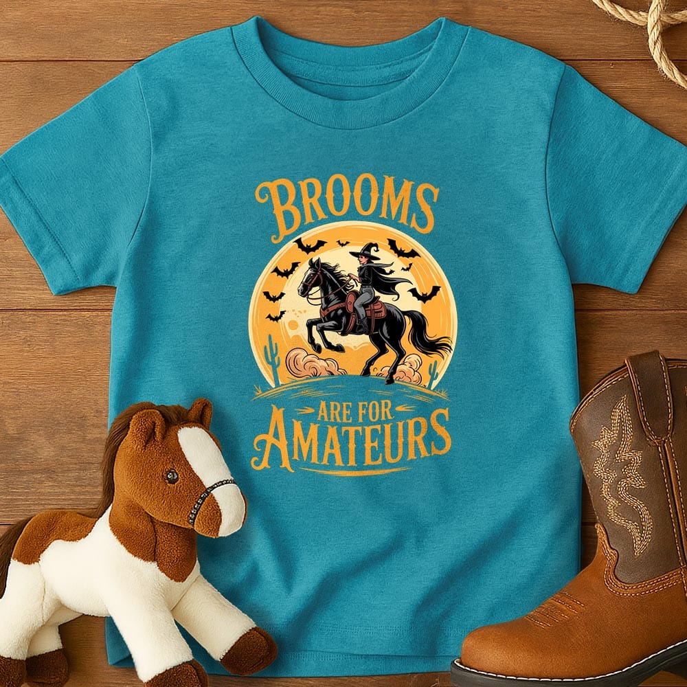 Brooms are for Amateurs - Youth Shirt