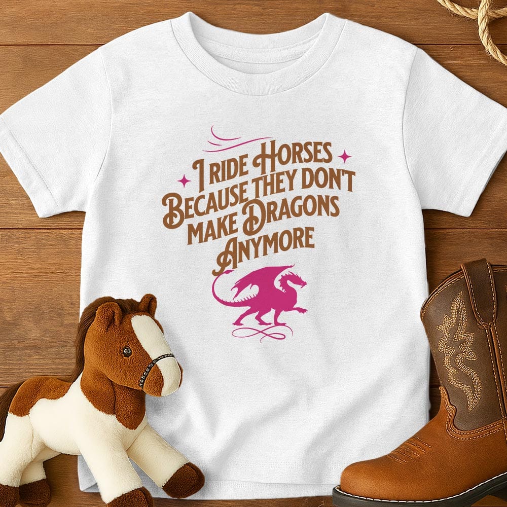 I ride Dragons... - Youth Shirt