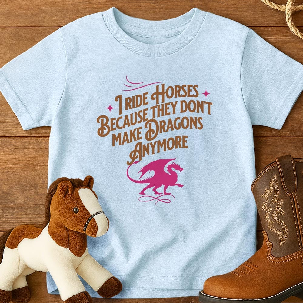 I ride Dragons... - Youth Shirt