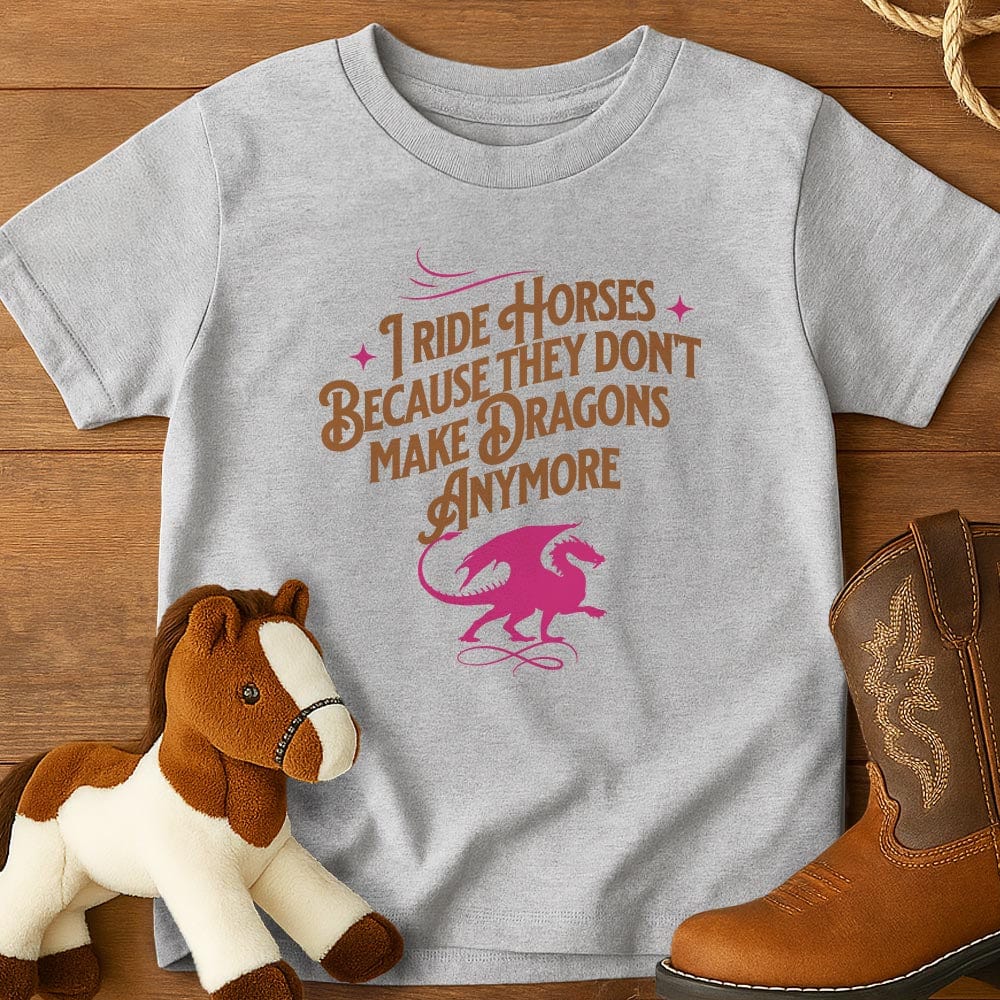 I ride Dragons... - Youth Shirt