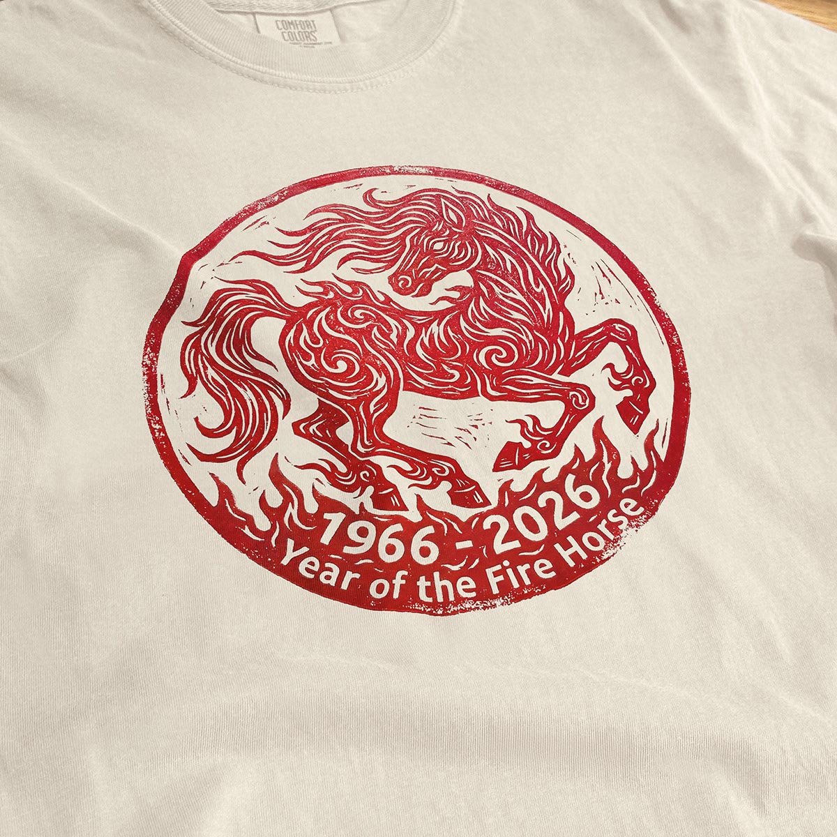 Year Of The Fire Horse 3 - Heritage Tee